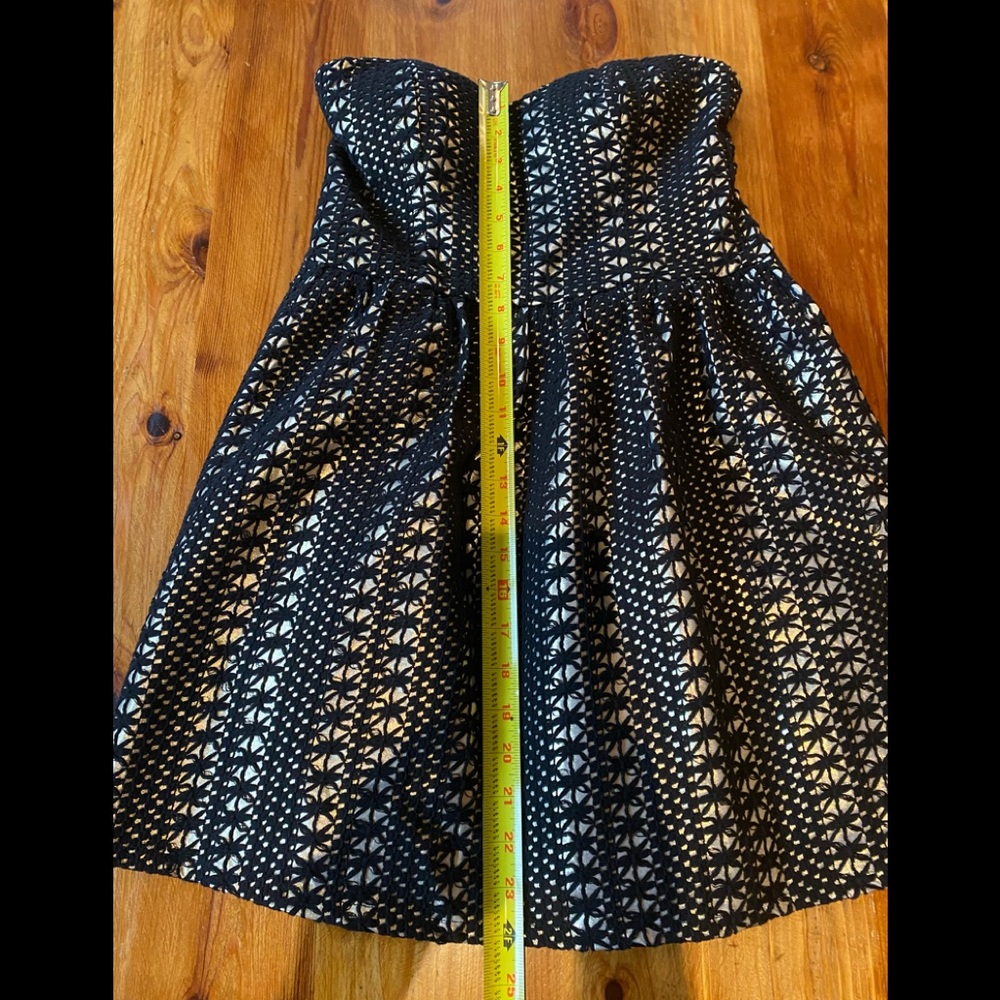 Black mini dress